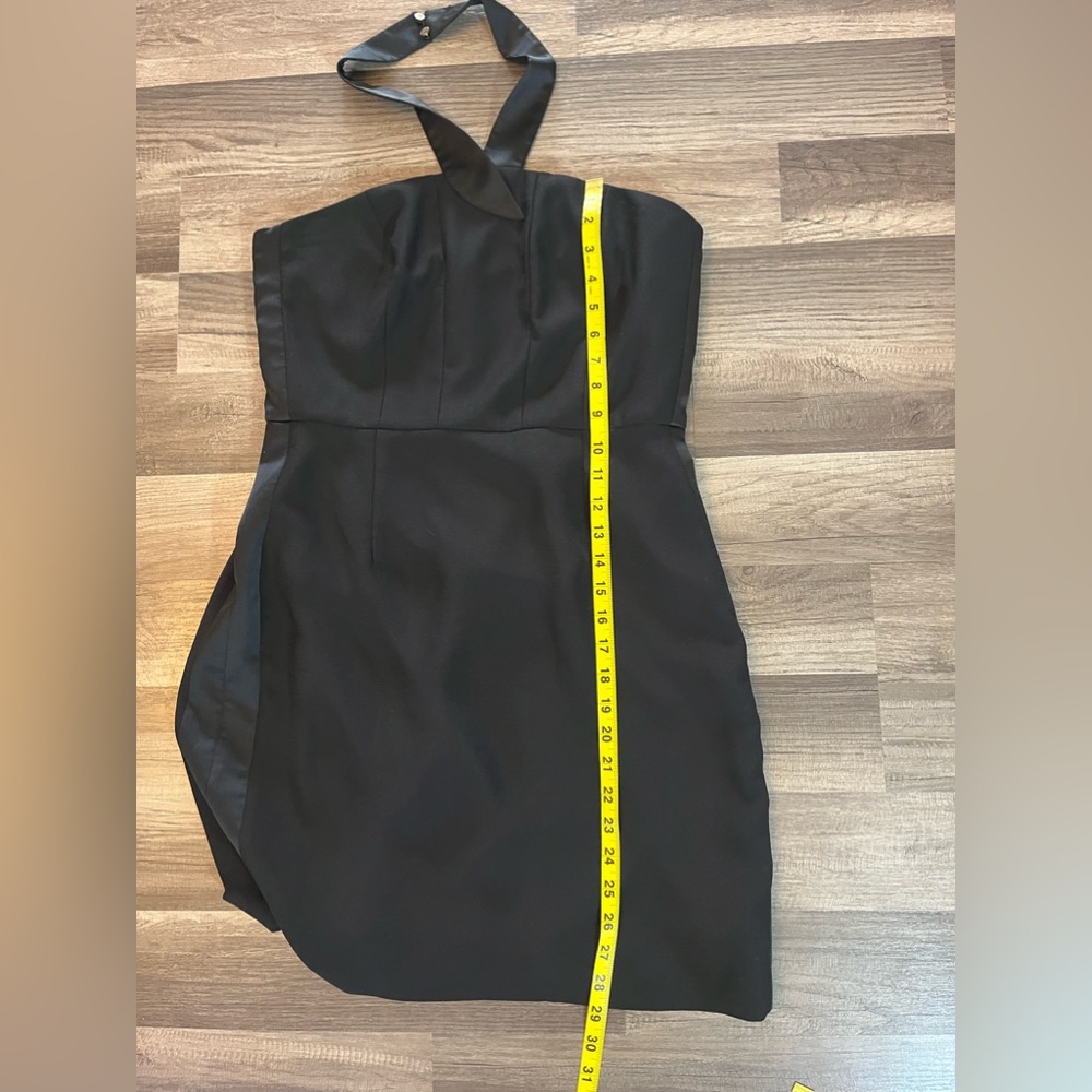 CeCe Black Halter Mini Dress - Picture 12 of 15